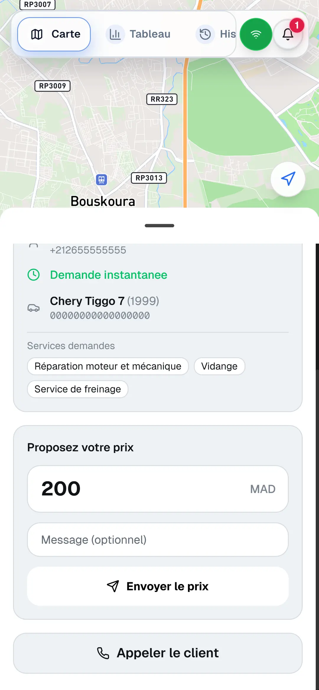 Devis rapide et décision client fluide